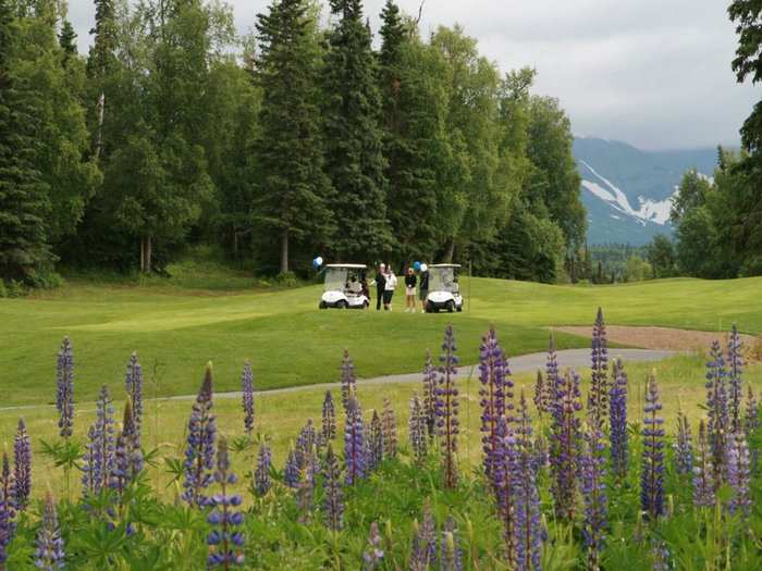 ALASKA: Anchorage Golf Course, Anchorage