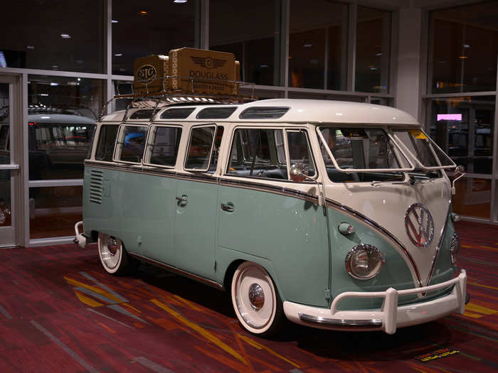 Although this Volkswagen Bus never stopped being cool.