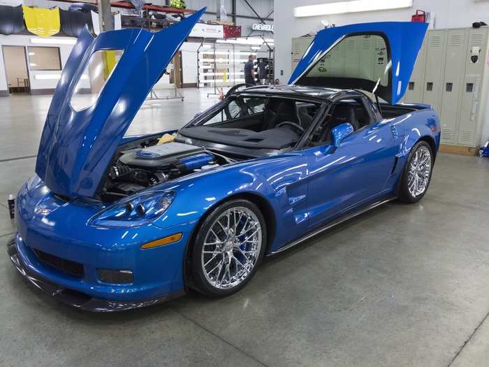 This rare 2009 Corvette ZR-1 was recovered from the sinkhole at the Corvette Museum and restored to its previous glory.