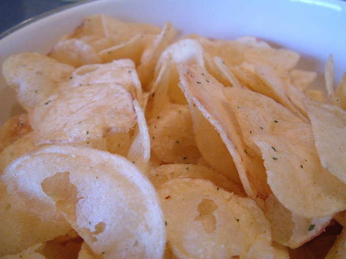 Walker Crisps are 56% of all crisps and popcorn sold in Britain. The brand was bought by PepsiCo back in 1989. (In America, Walkers are called Lays.)