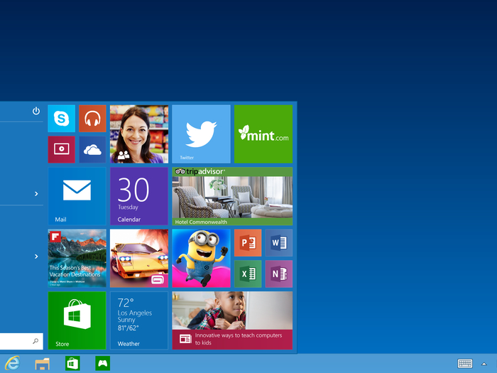 Windows 10 (coming in 2015)