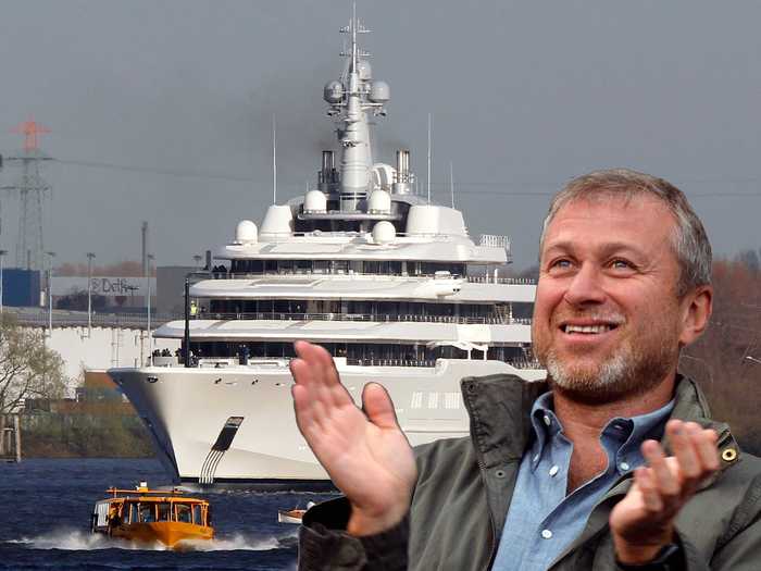 Roman Abramovich, a Russian billionaire, installed lasers in his yacht.