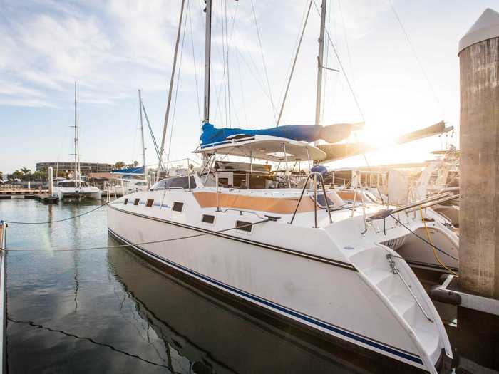 Live your California dream on this sailboat.