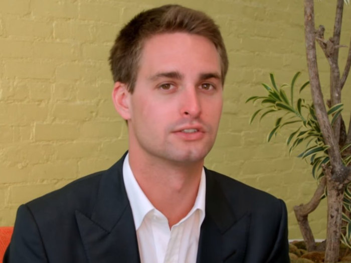 3. Snapchat CEO Evan Spiegel has a perfect 100% approval rating.