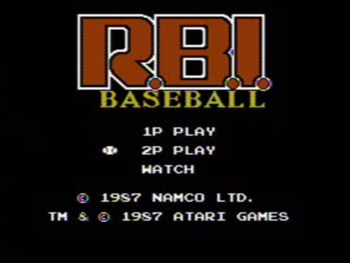 33. "R.B.I. Baseball"