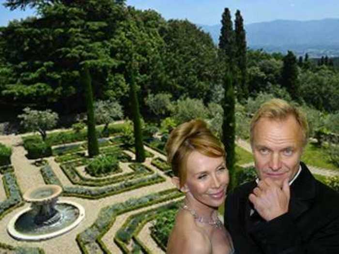 Sting and Trudie Styler, Il Palagio, Italy