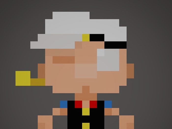 Pixel art of your favorite video game and cartoon characters? Italian art director Manolo Saviantoni has you covered.