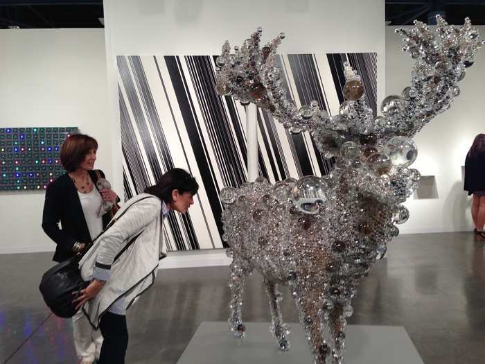 View cutting-edge art at Art Basel Miami Beach.