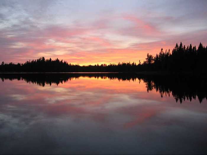 Camp out in the wilderness of Minnesota