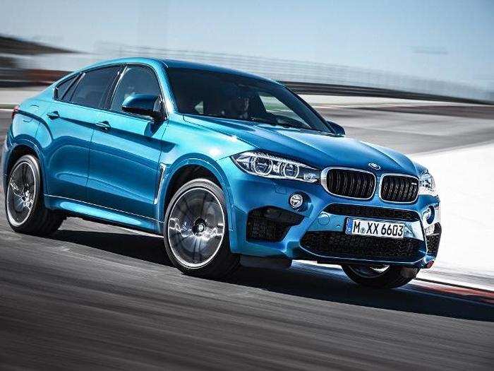 ... and the BMW X6M.