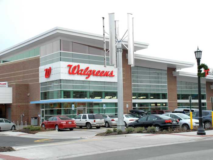 34. Walgreens is held by 18 funds