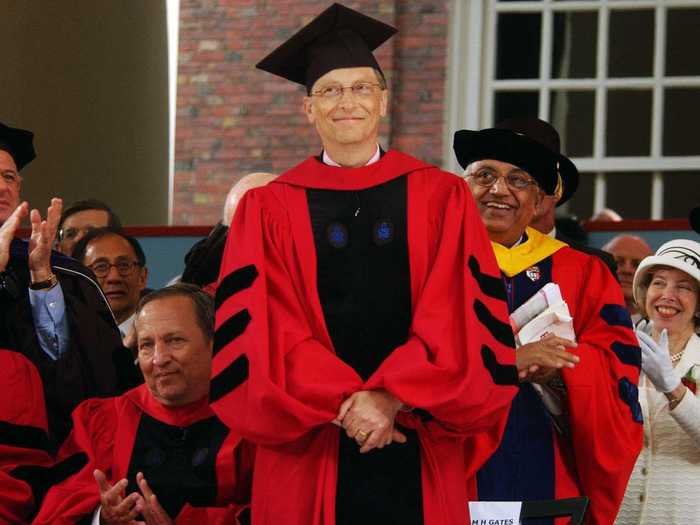 Bill Gates, Harvard University