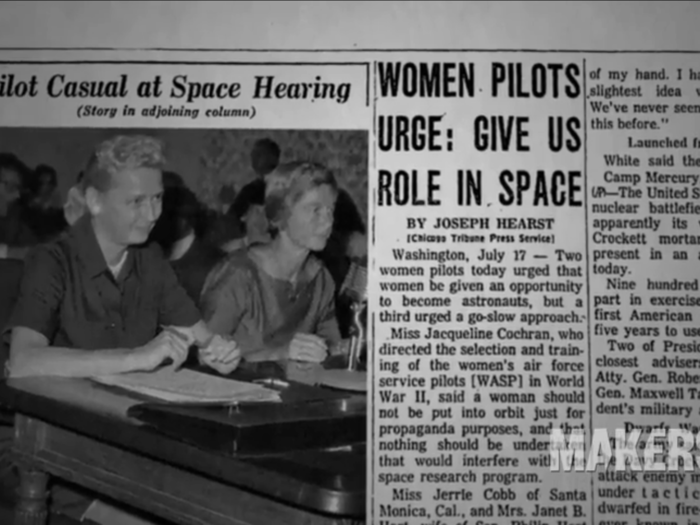 Cobb and other women of the Mercury 13 took their case to Congress. Because their tests were completed under a program that was not officially associated with NASA, however, Congress would not support their request to allow women into the NASA astronaut program.