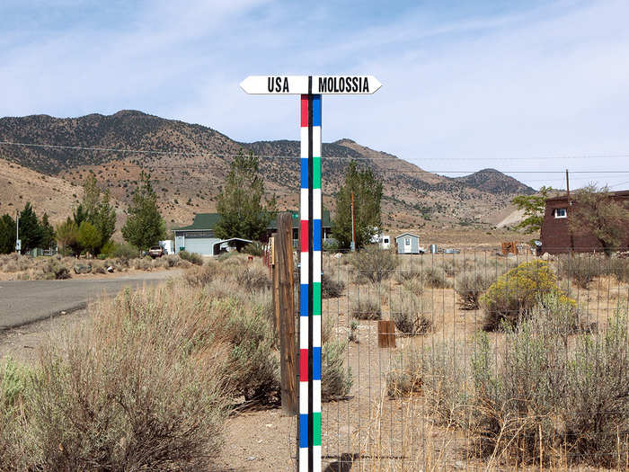 One of the most famous micronations in the US is the Republic of Molossia, a parcel of 1.3 acres in the desert town of Dayton, Nevada, originally founded by three teenagers in 1977.