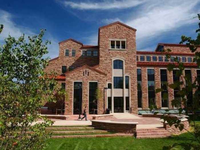 44. University of Colorado — Boulder