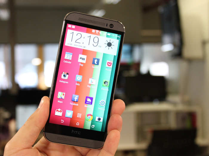 The HTC One M8 is the most beautiful Android phone.