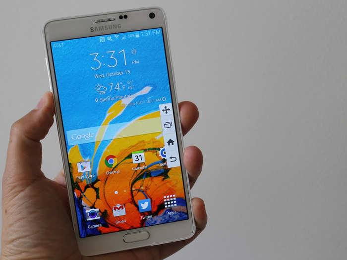 The Samsung Galaxy Note 4 is the best phone Samsung has ever made.