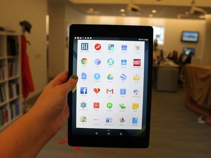 Google’s new Nexus 9 tablet is gorgeous and has the newest version of Android.