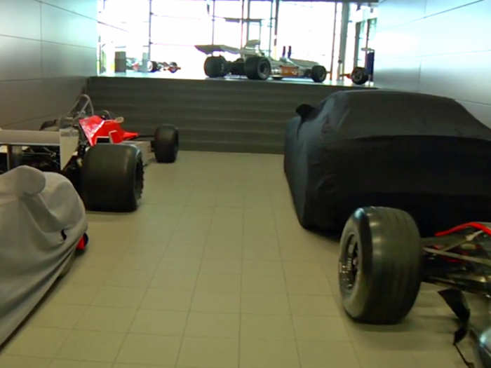 Seriously, there are amazing Formula One machines everywhere.