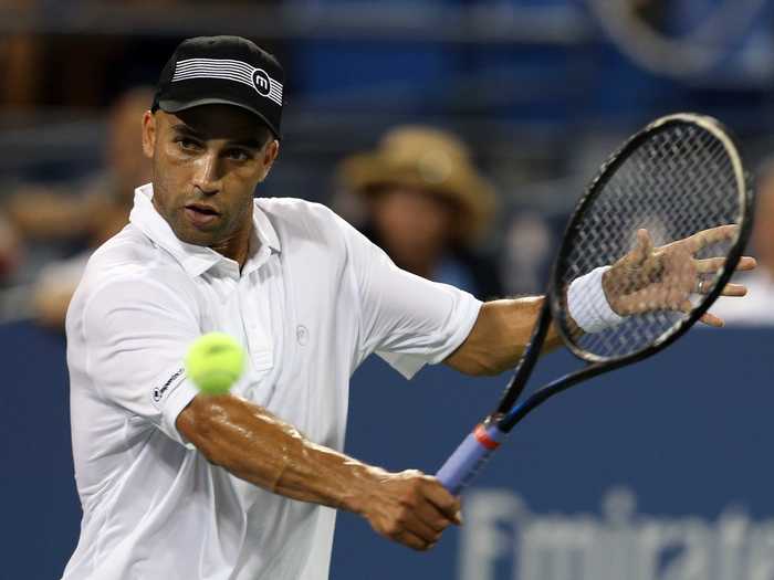 James Blake played on the Harvard team for two seasons before pursuing a professional tennis career.