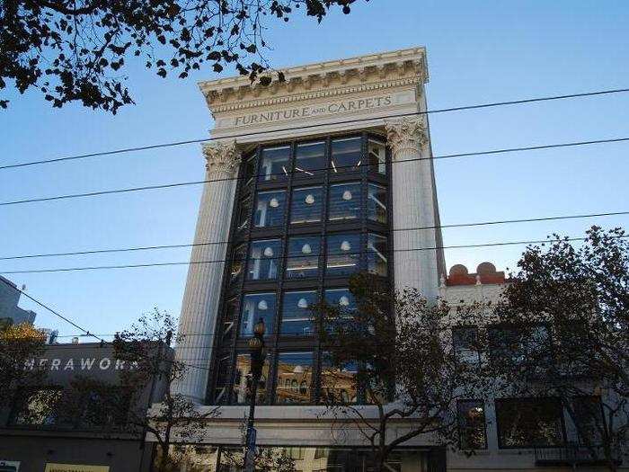 The building was totally gutted and renovated, and opened right after Zendesk