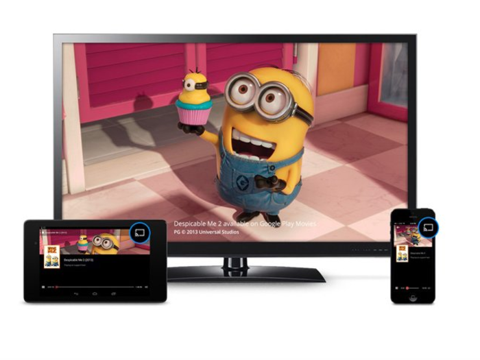 Stream TV straight from your phone with Chromecast.