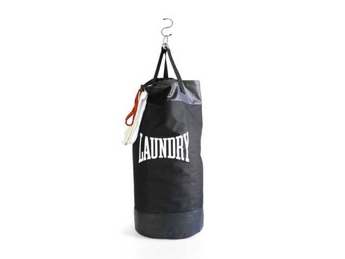 Work out and keep the place neat with the punch bag.