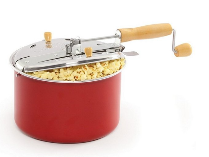 Feed anyone who drops by with a popcorn popper.