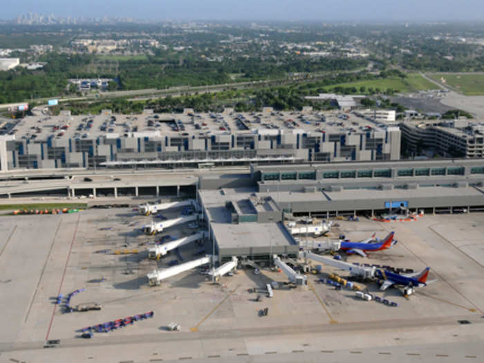 13. Ft. Lauderdale-Hollywood International Airport (FLL)