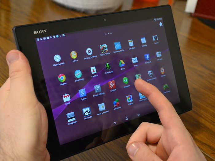 #7 Sony Xperia Z2 Tablet