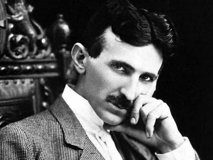 Inventor Nikola Tesla never slept for more than two hours a day.