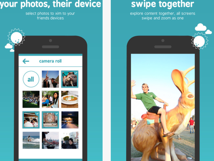 Xim is a photo-sharing app for mobile