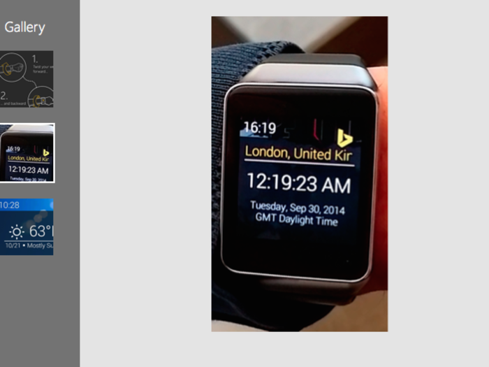 Torque puts Bing on Android Wear devices.