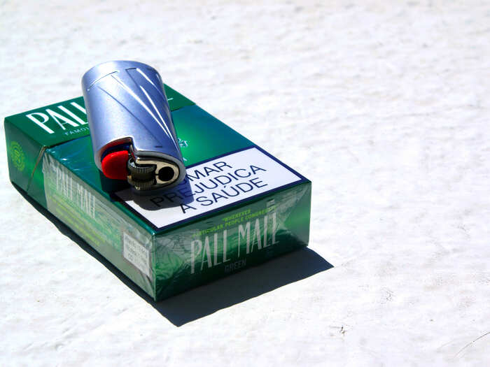 Pall Mall has trademarked the feature colour of its menthol cigarettes. This prevents other brands, like Marlboro and Camel, using the exact same colour on their packaging.