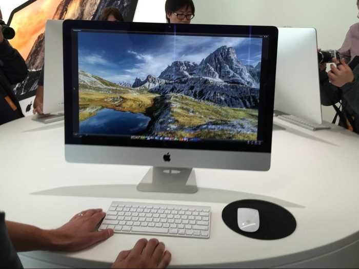 iMac with a 5K retina display