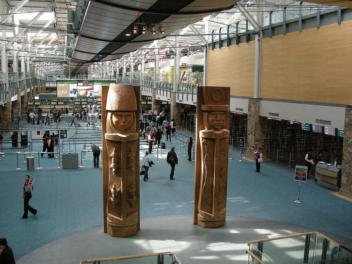 1. Vancouver International Airport (YVR)