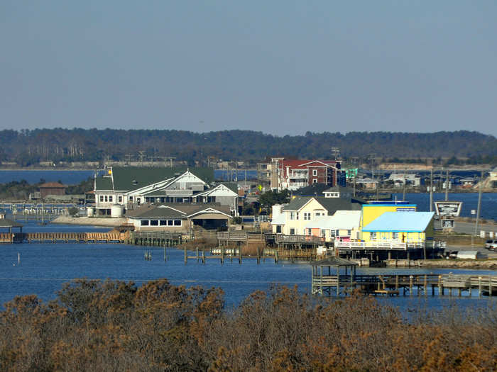 And homes on the Outer Banks can go for upwards of $3 million — a price that will surely plummet once buyers realize that prime beachfront property may soon be a prime flood zone.