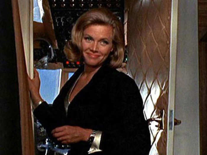 "Goldfinger" (1964): Honor Blackman quit her role on "The Avengers" to appear as Pussy Galore. United Artists landed Blackman for the role by incorporating her judo experience into the film.