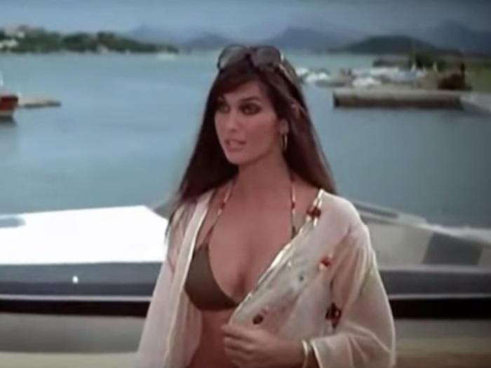 "The Spy Who Loved Me" (1977): Caroline Munro was cast as Naomi, the first woman Bond explicitly killed in a film. Her voice was dubbed in the film.