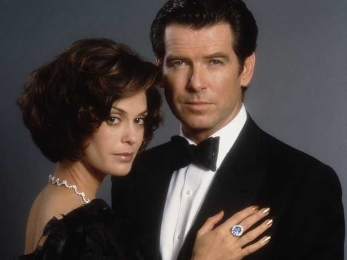 "Tomorrow Never Dies" (1997): The "Lois & Clark" star played one of Bond