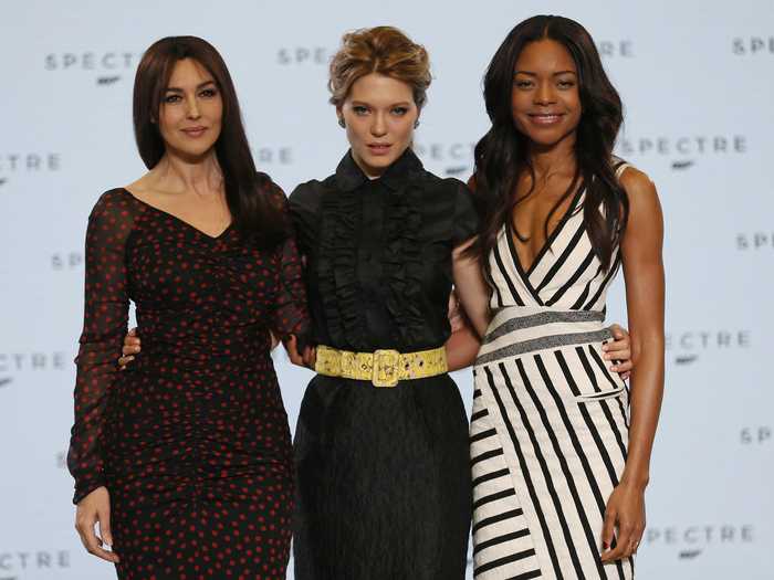 Next up, Monica Bellucci, Léa Seydou, and Naomie Harris will star alongside the latest Bond, Daniel Craig, in next year