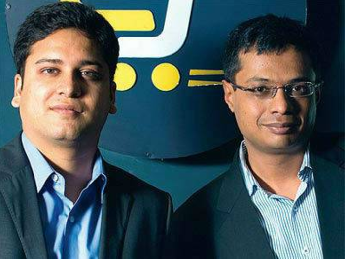 Sachin and Binny Bansal