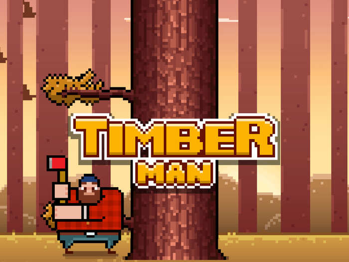 Timberman is an addicting arcade game where every tap matters.