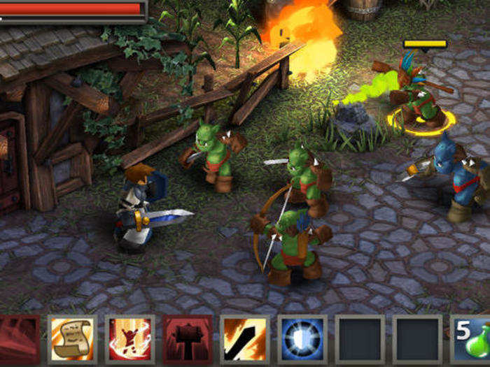 Battleheart Legacy is a thrilling fantasy RPG game.