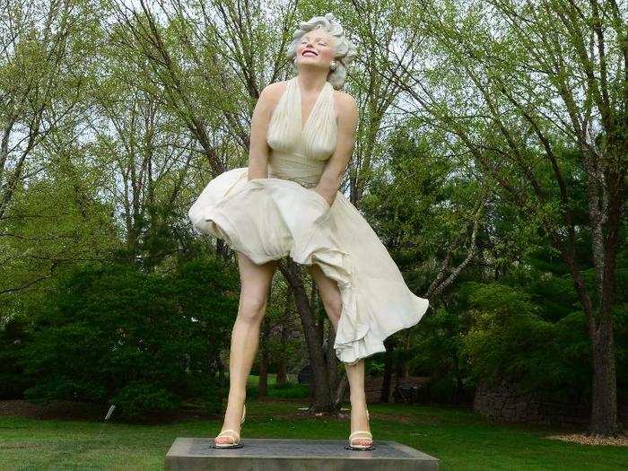 NEW JERSEY: Amble through Grounds for Sculpture, an outdoor sculpture garden with more than 275 works, which currently include Seward Johnson