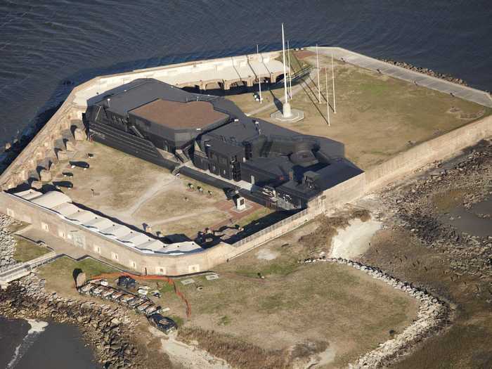 SOUTH CAROLINA: Find where the first shots of the Civil War were fired at Fort Sumter, just off the coast of Charleston.