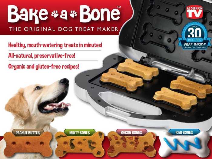 The canine-obsessed employee will love the Bake-A-Bone dog treat maker.