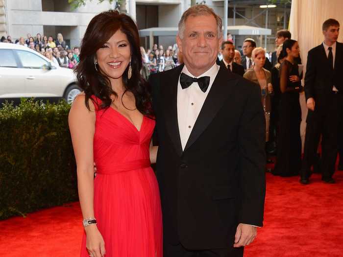 Julie Chen (Host of “The Talk” and “Big Brother) and Les Moonves (CBS CEO)