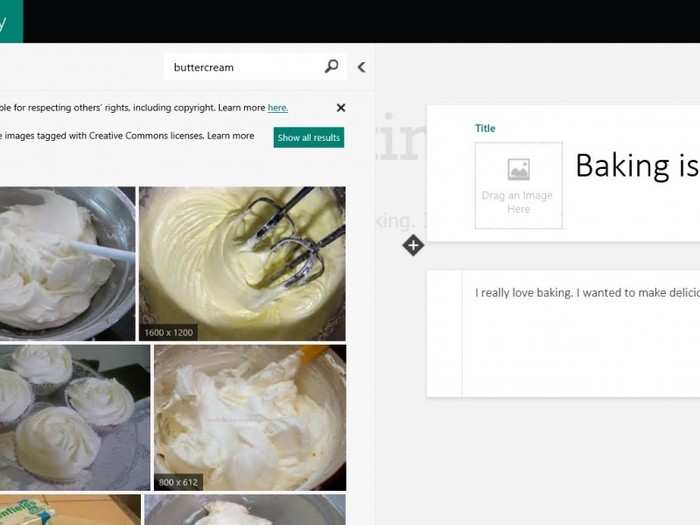 Let Bing automatically find images for your presentations