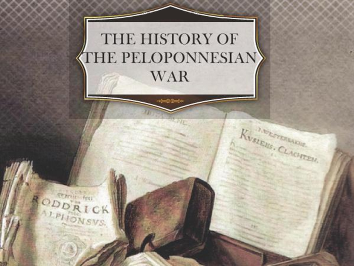 "History of the Peloponnesian War" by Thucydides